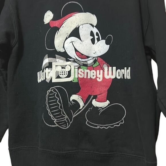 Walt Disney World Mickey Mouse Christmas Holiday Sweatshirt Small - Picture 2 of 5